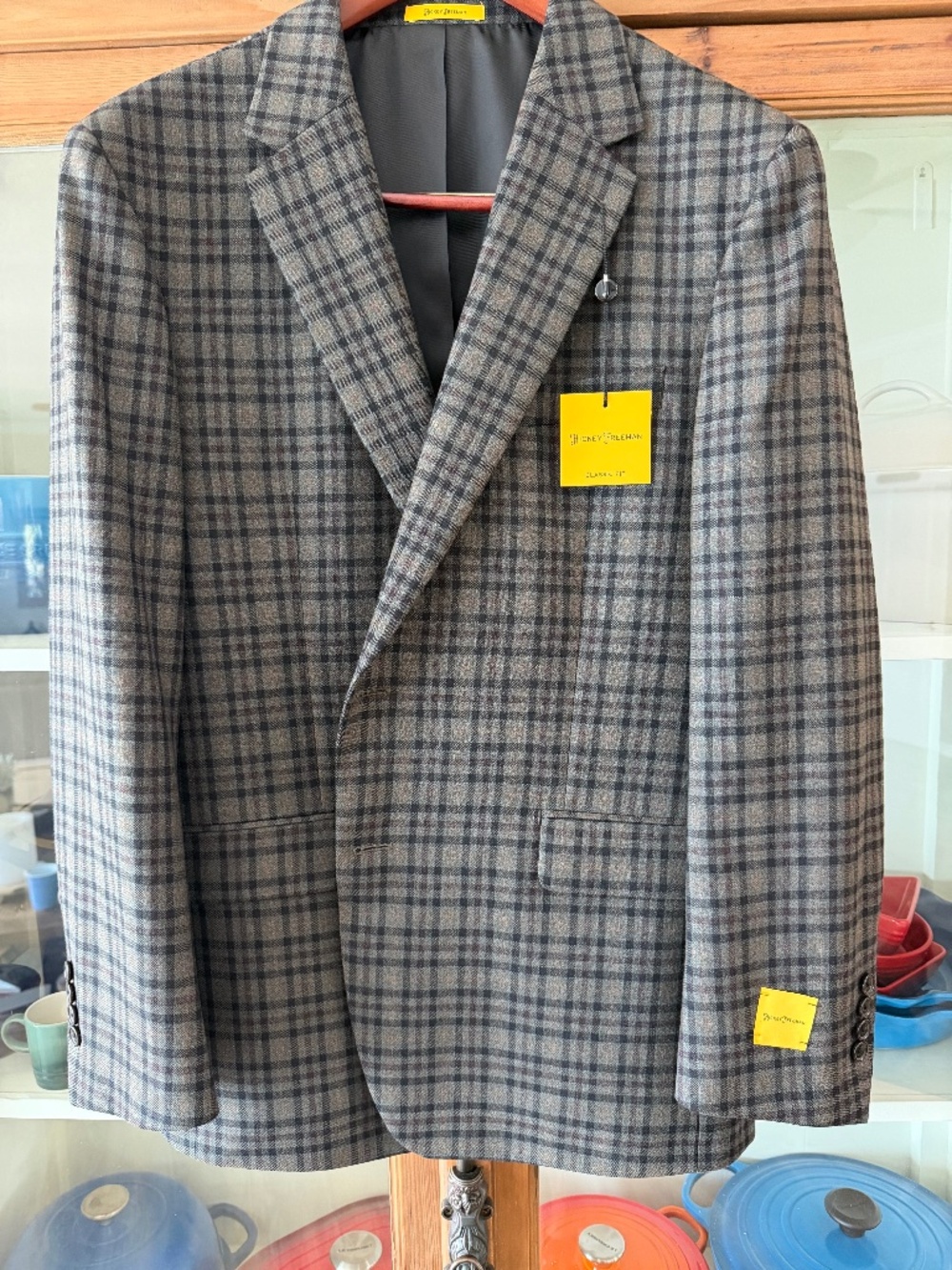Hickey Freeman Men's Sport Coat 44R New